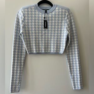 Express Crop Crew Neck Sweater